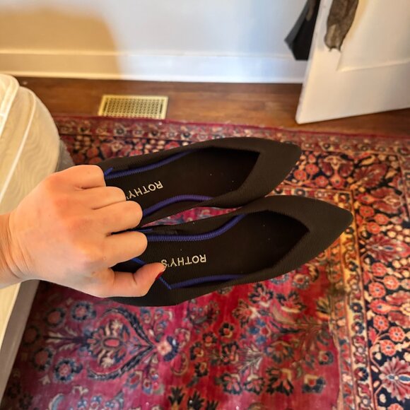 Black Rothy's 'The Point' Flats - Picture 3 of 3
